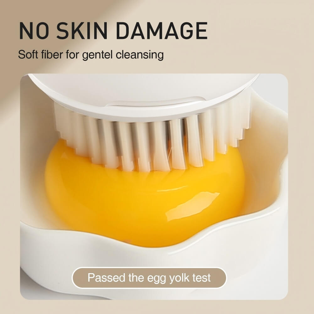 360° Rotating Facial Cleansing Brush Set - 3 Brush Heads