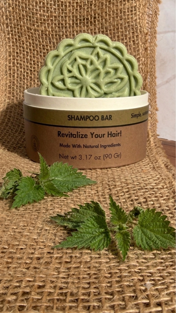 Nettle Tea Tree , Oily Hair-Shampoo bar