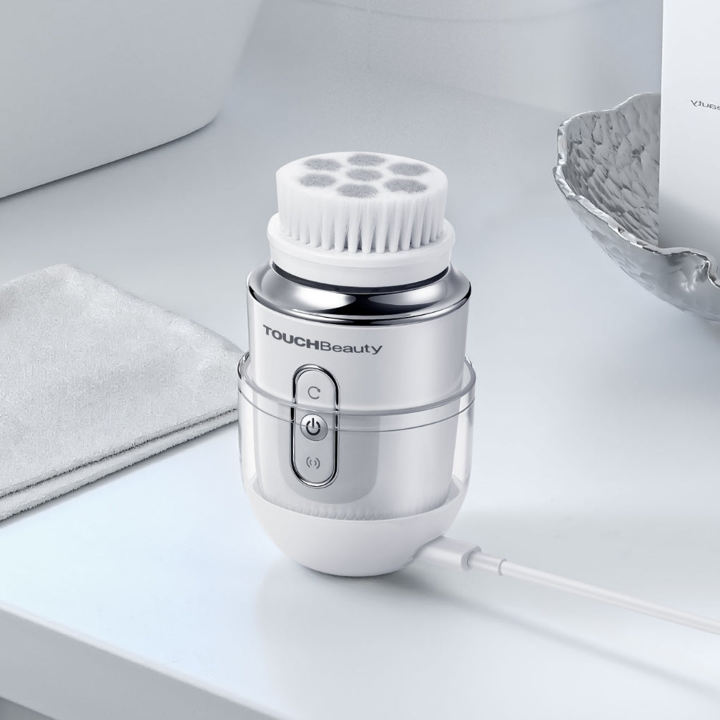 AQUA Dual-Mode Facial Cleansing Brush | Deep Clean & Radiant Skin