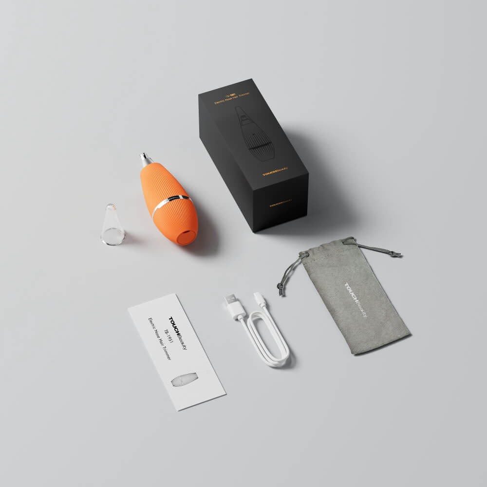 Electric Nose Hair Trimmer – Safe, Sharp & Waterproof Grooming