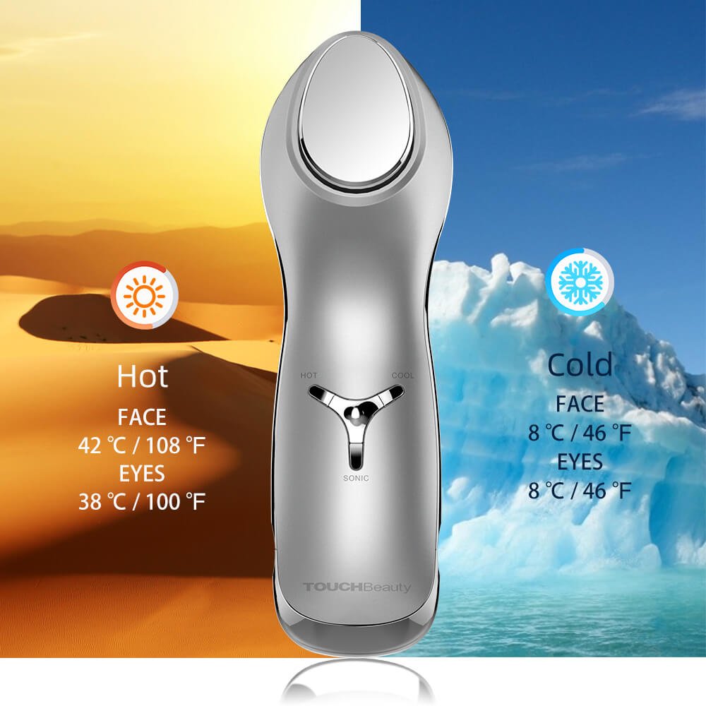 Hot & Cool Skin Device – Advanced Facial & Eye Rejuvenation