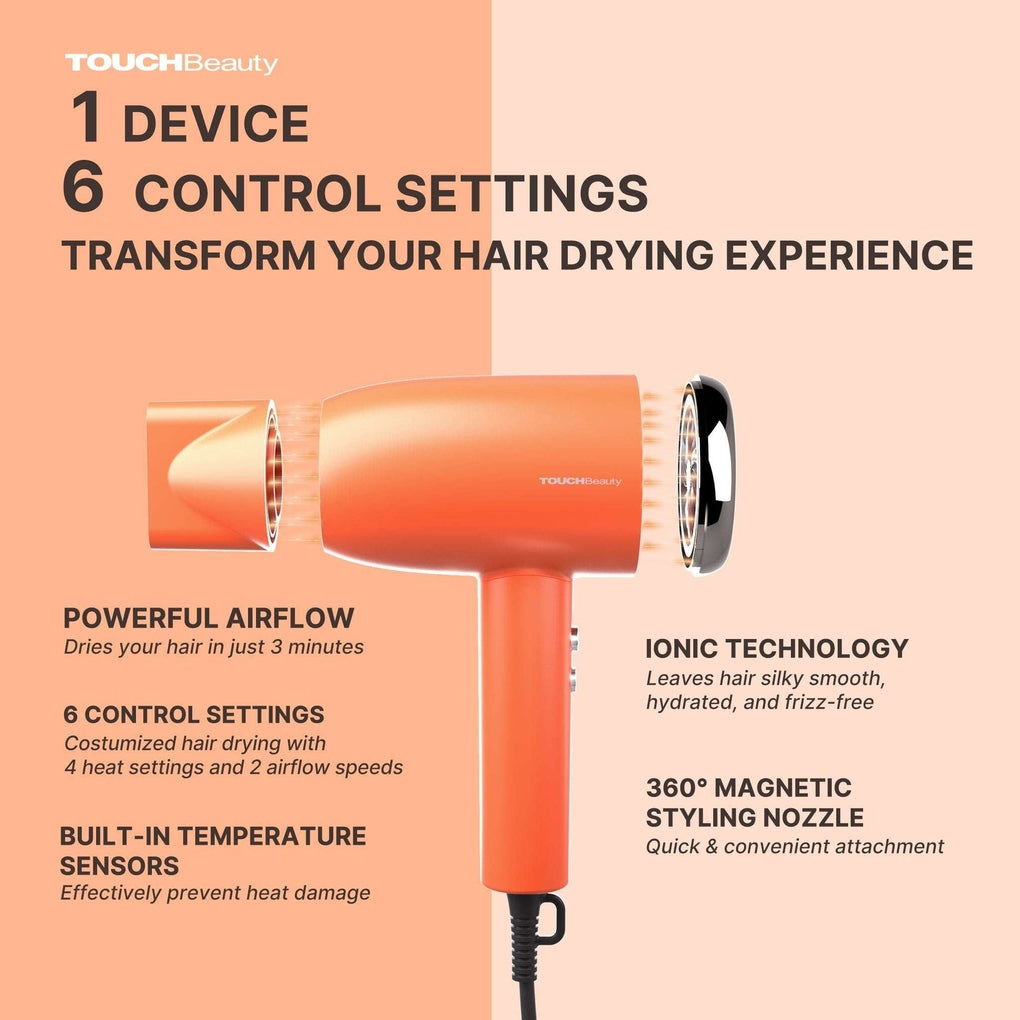 SILKY Ionic Hair Dryer | Fast Drying, Smooth Finish, Heat Protection