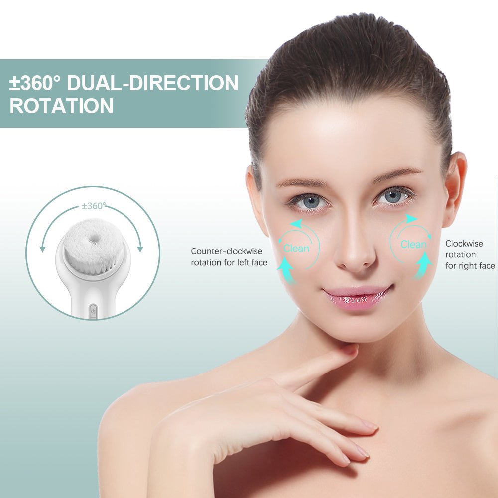⏰Limited time - 50%™ Electric Facial Brush 丨Deep Cleaning, Removing Blackhead, Face Massaging