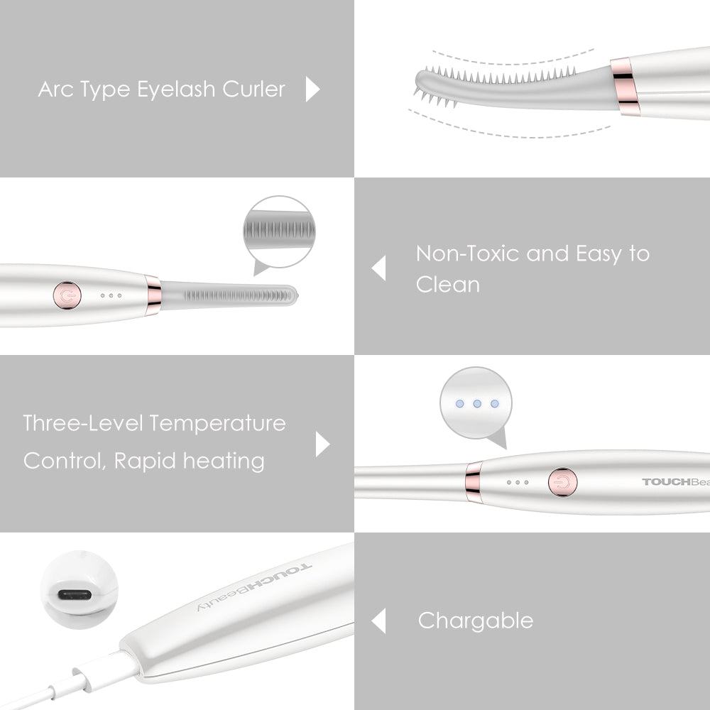 Heated Eyelash Curler | Lift, Curl & Define with Gentle Heat