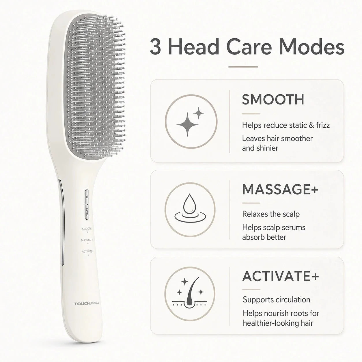 3-Mode EMS Scalp Care Brush