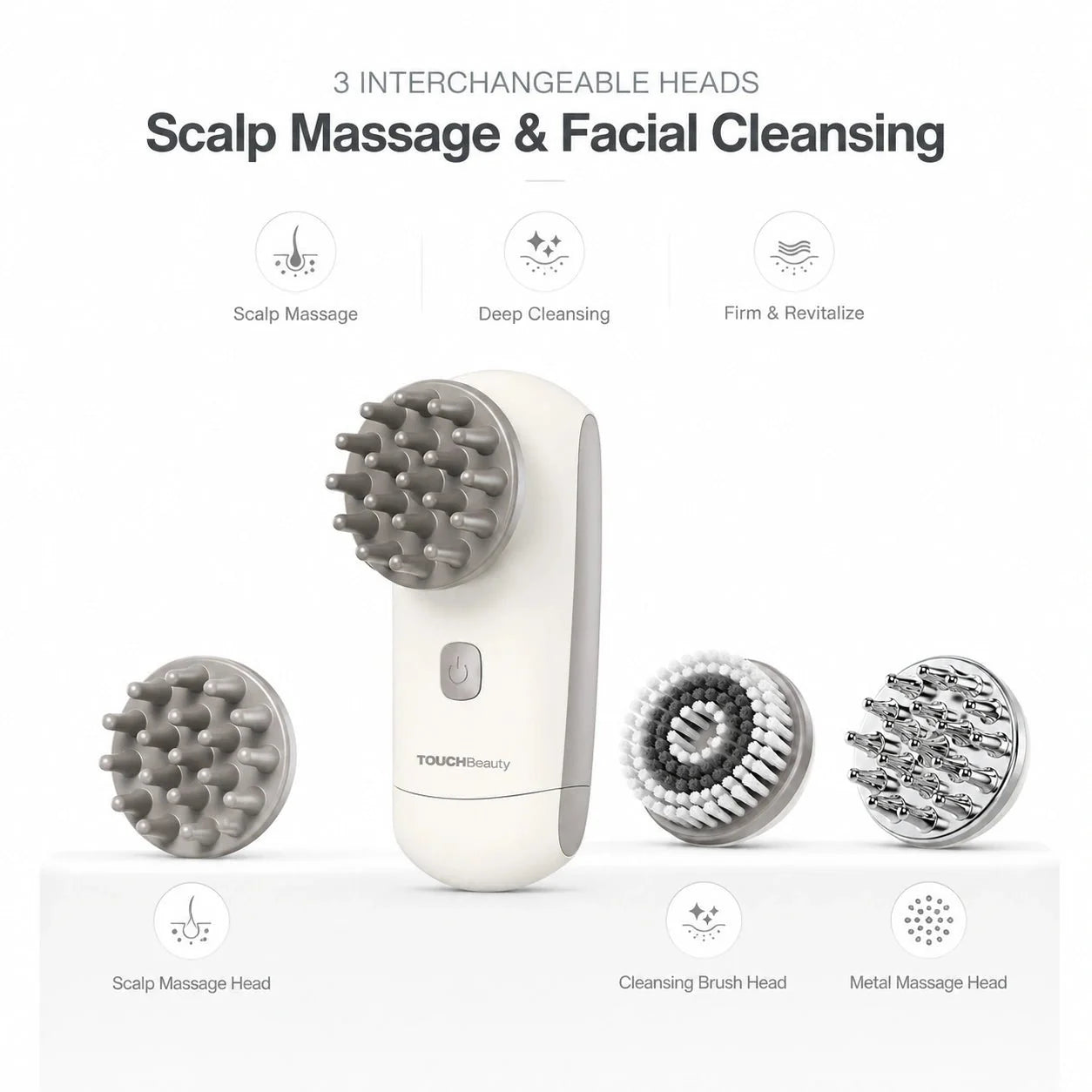 Electric Scalp Massager丨Multi-Function Cleanser & Massager