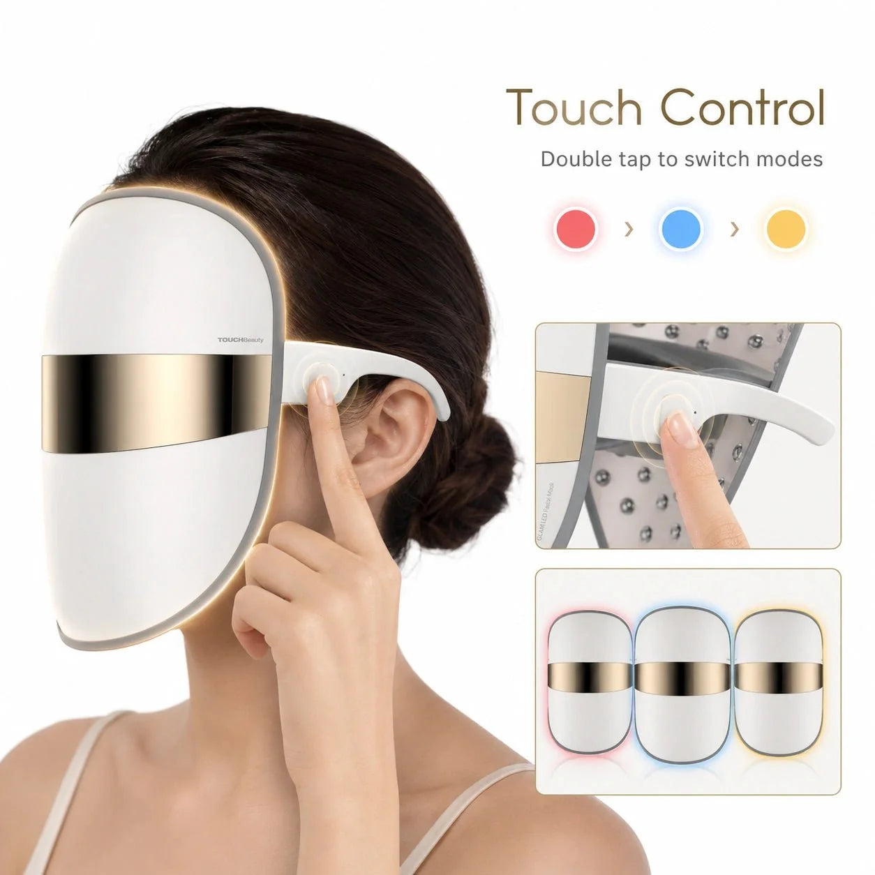 GLAM LED Light Therapy Mask for Clearer, Brighter Skin