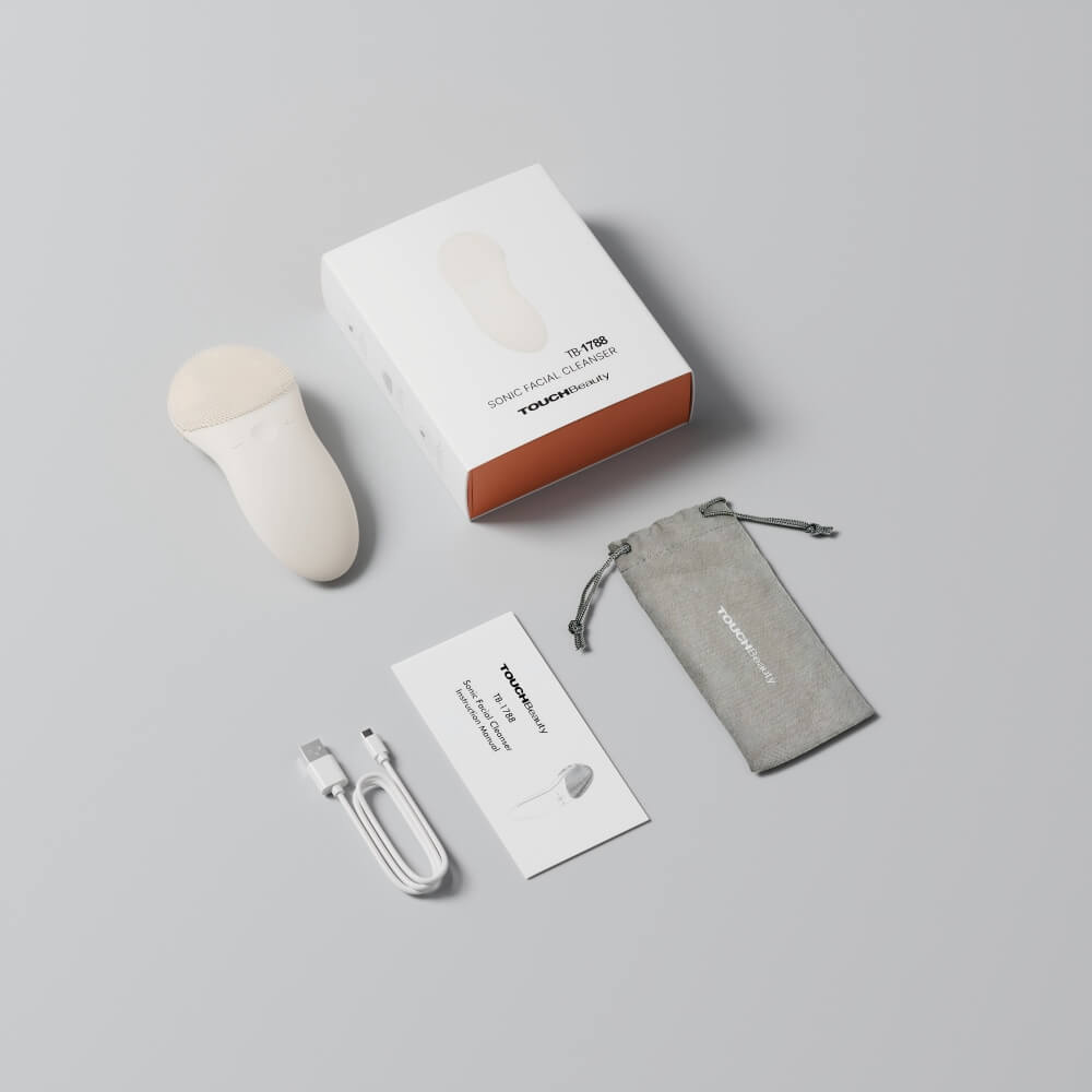 Silicone Facial Cleansing Brush | Gentle & Deep Pore Clean for Radiant Skin